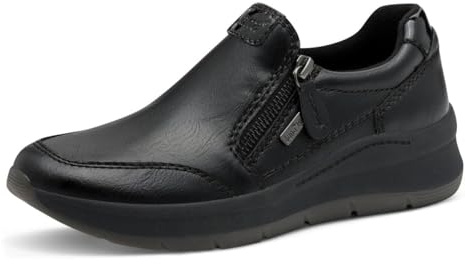 Jana Damen Slip On Sneaker mit Reißverschluss Vegan