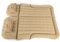 ZDETGU Camping -Luftmatratze, SUV Universal 12 -V -Luftpumpe, Ideal für das Reisen, Bequem mit Sicherheitsblöcken, Beige, Bestehend aus PVC -Flocken, Geeignet für Camping-,