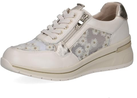 CAPRICE Sneaker Materialmix Leder/Textil H-Weite