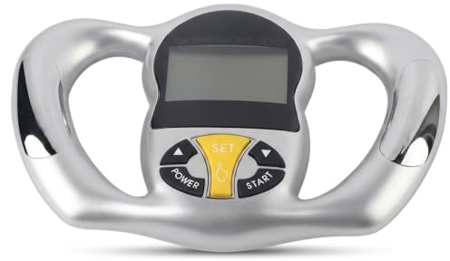 Zenith Aur Digitaler Körperfett monitor, Handheld-Körperfett-Analysator BMI-Messgerät für Fitness-Bewertung, Gesundheits management