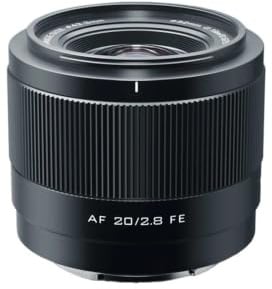20mm F2.8 Vollformat-Autofokusobjektiv, kompatibel mit Sony | Ultraweitwinkel-Festbrennweite für Vlog und Aufnahmen mit Systemkamera(E-mount(FE))