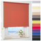 ourdeco® Rollo, Spring-, Schnapprollo/Stoffbreite: 158 x Auszugslänge: 180 cm Terracotta/Tageslicht, lichtdurchlässig