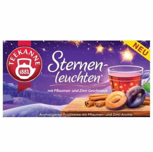 Teekanne Sternen-Leuchten Früchtetee, 20 Doppelkammerbeutel