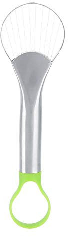 Stainless Steel Avocado Slicer and Cuber 2 in 1 Avocado Cutter Multifunction Avocado Pitter and Pit Remover Kitchen Gadget for Chef Fitness and Vegetarian Sala