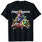 Power Rangers Rainbow Pyramid Retro Action Portrait T-Shirt