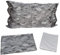 Borbonese Luna Bettwäsche-Set für Doppelbett, 100 % Baumwollsatin, hergestellt in Italien