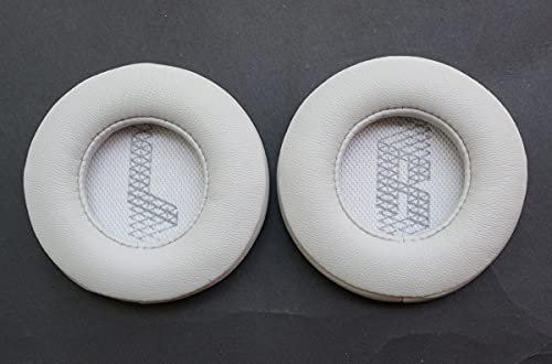 V-MOTA Ohrpolster kompatibel mit JBL Live 400BT On-Ear-Bluetooth-Kopfhörern, Ersatz-Ohrpolster, Reparaturteile (weiß)