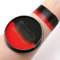 KARLOR 2-IN-1 Gesichtsfarbe 30g Aqua Körperfarbe Facepainting Body Paint Theaterschminke wasserlöslich Gesichtsmalerei Kinderschminke Halloween Karneval Fasching Vampir Cosplay(schwarz & rot)