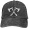 Chapeaux de Papa de Couleur Pure pour Femmes, Chapeau à haches Courtes, Pare-Soleil, Casquettes de Baseball, Casquette Viking avec visière