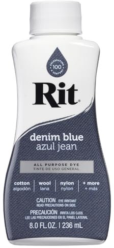 Rit - Tinte líquido multiusos azul mezclilla 236 ml