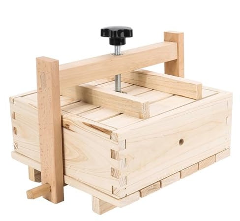 Wood Press - Maker Kit, Multi-function Pressing Mold | Soy Machine Making Curd Cheese Cheese Press Mold Mold Maker Mould for Home