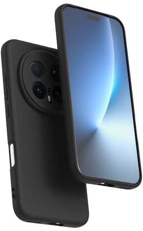Handyhülle für Honor Magic 8 Pro Hülle, Griffige Schutzhülle- Schwarz | Bihizei Antibakteriellem Schutz und Kratzfestes weichem, Ultradünnes Weiches TPU Silikon Schutzhülle