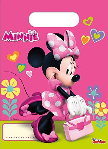 Procos 53826 Disney Minnie Maus Partytüten, Cartoon, Rose