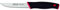 Arcos Serie Dúo - Cuchillo para Verduras - Hoja de 110 mm - Mango Color Negro Rojo