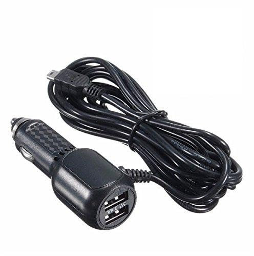 MOMOALA 3.4 A/5V Voiture Chargeur De Puissance Mini USB 3.5 M Câble pour Garmin GPS Nuvi Nav Tablet Pc