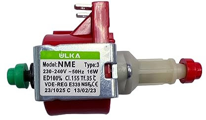 Micropompa Elettrica ULKA NME3 16W 2.7 125cc/min bar ricambio Macchine da Caffè