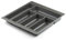 Handle & Home Basalt Grey Cutlery Tray for 500mm Grass Scala Drawer | 430mm L x 406mm W | Textured Non Slip Finish | Anthracite Stone | Kitchen Organisation | Storage