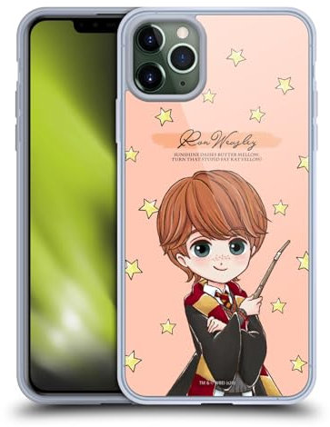 Head Case Designs Officially Licensed Harry Potter Ron Weasley Deathly Hallows XXXVII Gel Case [Military Grade Protection] Compatible With Apple iPhone 11 Pro Max