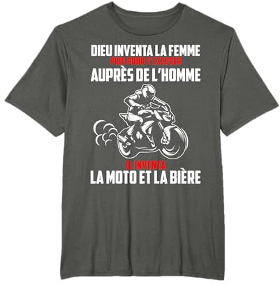 Homme Motard Moto Cadeau Motocross Motocycliste Motards T-Shirt