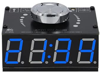 DollaTek Hifi 50 W x 2 module amplificateur de puissance numérique Bluetooth stéréo avec horloge WiFi