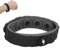 Antistatisches Armband, Armband Zum Entfernen von Elektrostatischer Aufladung, Kabellos, Negative Ionen, Silikon, Antistatisch, Handschlaufe für Männer und Frauen(Schwarz)