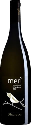 ARGIOLAS Merì Vermentino di Sardegna DOC Sardinien trocken (1 x 0.75 l) | Vermentino di Sardegna D.O.P. - Sardinien - Italien - Weißwein trocken