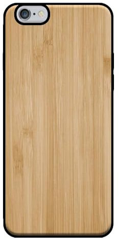 Hülle passend für Smartphonica Handyhülle für iPhone 6/6s in Holz-Optik - Back Cover Bambus Kunstholz Hülle - Braun/Kunstholz;TPU/Back Cover