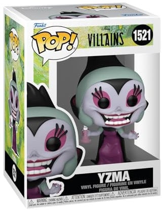 Funko Pop! Disney: Villains - Yzma - Disney Villains - Figura de Vinilo Coleccionable - Idea de Regalo- Mercancia Oficial - Juguetes para Niños y Adultos - Movies Fans