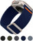 Higgs Correa Compatible con Correa Apple Watch 44mm 46mm 45mm 42mm Ultra/Ultra 2 49mm Hombre Mujer, Pulsera Nylon Deportiva Elástica Ajustable para iWatch Series 10 9 SE/2 8 7 6 5 4 3 2 1