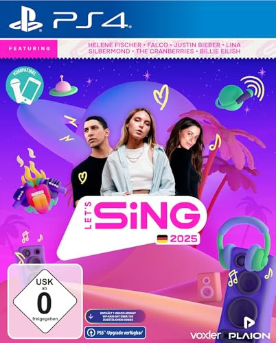 Let's Sing 2025 German Version (Playstation 4)