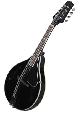 Mandolins Instrument for Adults Musical Instrument Eight-string Mandolin Electric Mandolin Guitar Black(Black)