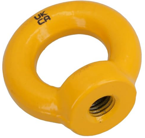 10mm Metric High Tensile Lifting Eyenut Eye Nut Fastener 1.0 Ton Capacity 1pc
