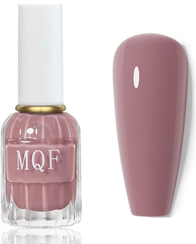 Rosa Wasserbasierte Schnelltrocknender Einfarbiger Nagellack - Pink Nail Polish Quick Dry & langanhaltend - Nude Regular Nagellack für Frauen Mädchen (Rosa, 12ML)