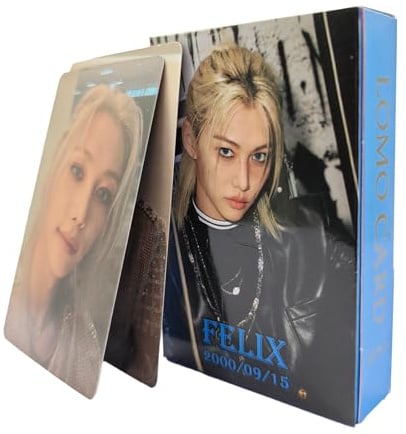 Stry Kids Photocards,55 Stück Stry Kids Fotokarten | Stry Lomo Karten,Album Photocards für Fans Sammlerkarte,Stry Merch Geschenk (Lee Yong-bok)