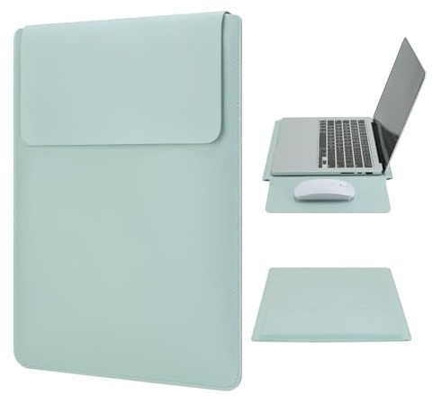 HEDUGO 14 Pulgadas Funda para Portátil Compatible con MacBook Pro M4 M3 M2 M1 de 14 Pulgadas, HP ASUS DELL Lenovo ChromeBook de 14 Bolsa de Ordenador Impermeable y antiarañazos