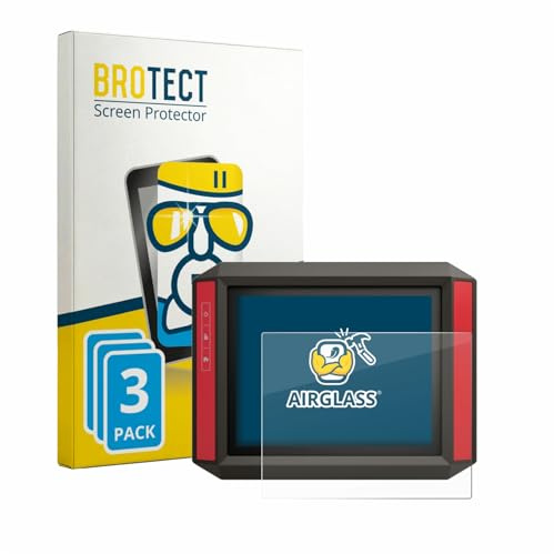 BROTECT 3 Stück Schutzglas für Müller Elektronik TRACK‑Guide III Schutzfolie Panzer Folie Glas[Extrem Kratzfest, Anti-Fingerprint, Ultra-]