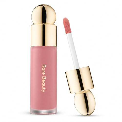 Rare Beauty Hydra Matte Blush Highlighter Rouge, Geschmeidiges Creme Rouge mit Natürlichem Glow, Leichte Textur für Frischen Teint Alltag Make Up und Besondere Anlässe (HOPE)