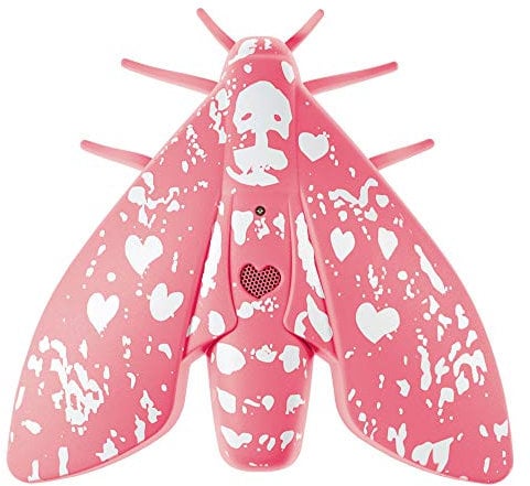 Jalo Rauchmelder Lento 10 für zu Hause, Feuermelder mit 10 Jahre Batterie, optischer Rauchwarnmelder, Skandinavisches Design - Rosa