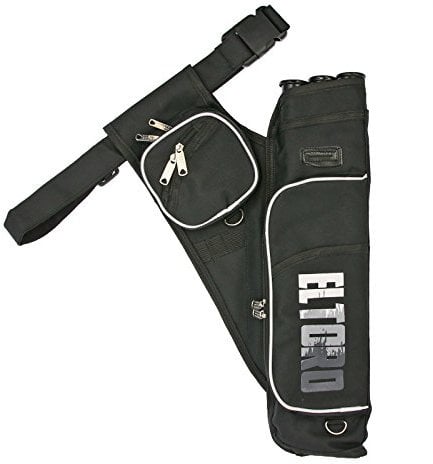 elToro Sys² - Seitenköcher inkl. Röhren und Gürtel | Farbe: Schwarz; Zubehör beim Bogenschießen, Bogensport, sicherer Transport von Ihren Pfeilen; Pfeil und Bogen Sport