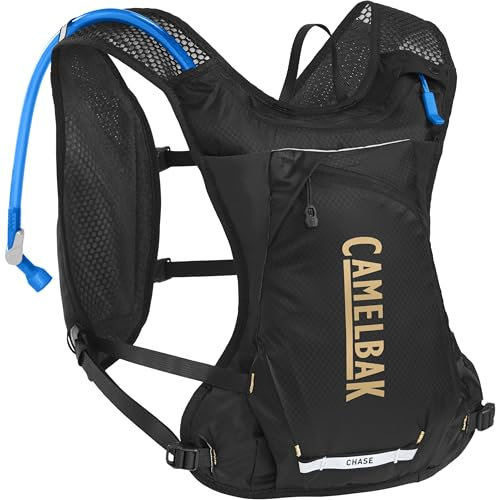 CamelBak Chase Race Vest 4L - Leichte Trinkweste mit 1,5L Crux Reservoir, sichere Aufbewahrung, atmungsaktive Materialien und verstellbare Passform für Laufen, Radfahren und Ausdauerabenteuer