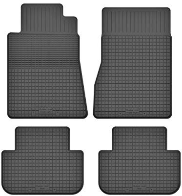 Gummimatten Fußmatten 1.5 cm Rand kompatibel mit BMW 7 7er e38 (Bj. 1994-2001) ideal angepasst 4 -Teile EIN Set