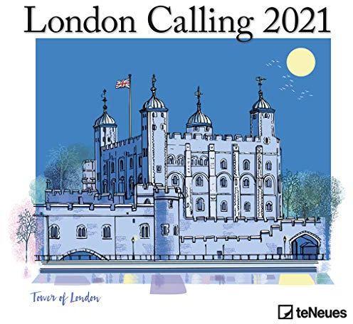 London Calling 2021 - Wand-Kalender - Broschüren-Kalender - 30x30 - 30x60 geöffnet