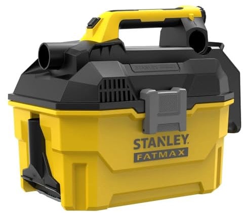 STANLEY FATMAX, Aspiratore solidi e liquidi portatile. 18 V. SFMCV002B-XJ