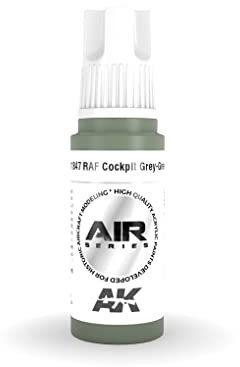 AK Acrylics 3Gen Aircraft AK11847 RAF Cockpit Grey-Green (17ml)