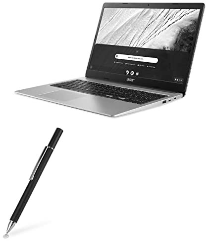 BoxWave Stylus Pen Compatible with Acer Chromebook 315 (CB315-3HT) (Stylus Pen by BoxWave) - FineTouch Capacitive Stylus, Super Precise Stylus Pen for Acer Chromebook 315 (CB315-3HT) - Jet Black