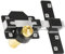Long Throw Gate Lock, Double Sides, 70mm, Stainless Steel, for Wooden Garden Door/Gate, 5 Keys