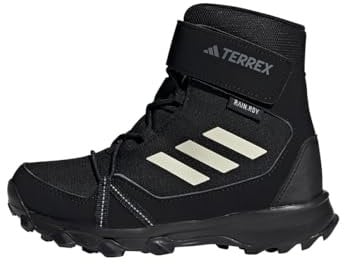 adidas Unisex Terrex Snow Hook-and-Loop Cold.RDY Winter Shoes Trailrunning-Schuhe, Core Black/Chalk White/Grey Four, 38 2/3 EU
