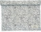 GreenGate Tischläufer Selma Grau Blumen Baumwolle 45x140 cm Tischdecke