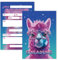 Sugeru 12PCS GLITZER Einladungskarten Kindergeburtstag mit GLITZER Lama Design, Geburtstagseinladungen junge mädchen, Lustig lässige Alpaka Einladungskarten Geburtstag, Teenager Partyeinladungen