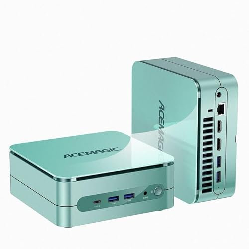 ACEMAGIC Mini PC i9-12900H (14C/20T, fino a 5.0GHz), 32GB DDR4 1TB PCIe4.0 SSD, WiFi 6, BT5.2, mini computer con grafica Xe 96EUs / 4K UHD / USB3.2 / HDMI/Type-C/Windows 11